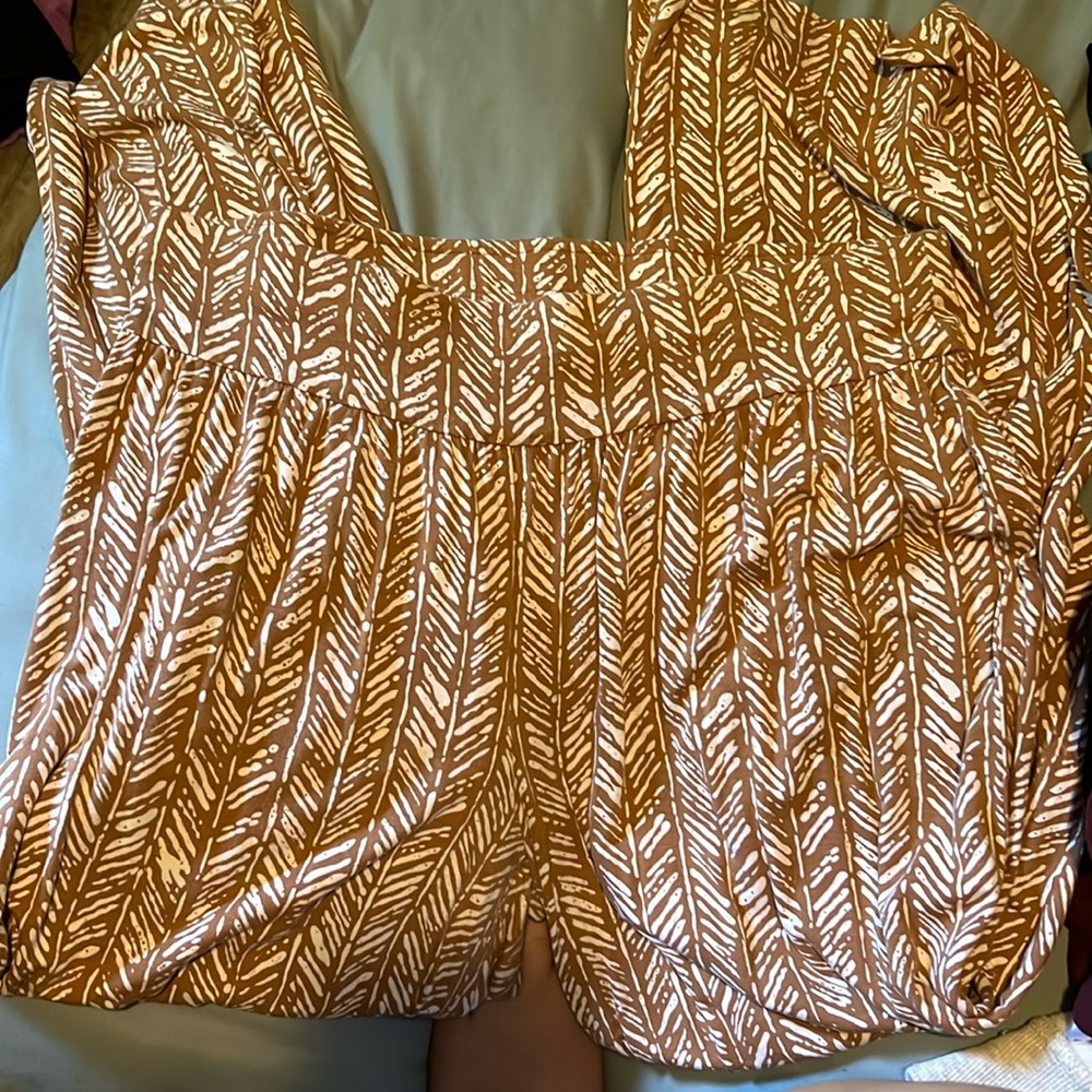 Flowy patterned pants 14/16 from Lane Bryant